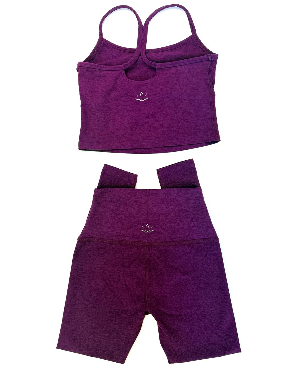 Beyond Yoga Spacedye Boysenberry Set sz XS